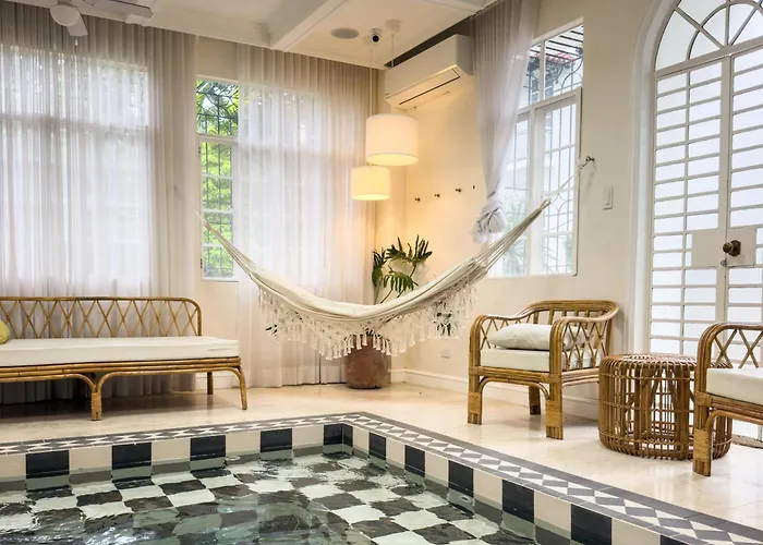 Miranamin Nest Lantana - Luxury In Unique Historic With Garden Access, Indoor Plunge Pool, Self-service Breakfast, Rooftop, Bathtub, Private Kitchen